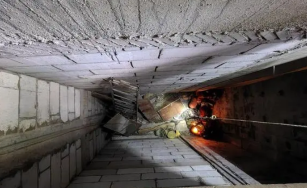 墜井救援現(xiàn)場(chǎng)